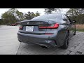 BMW M340i M Performance Exhaust Revs and Drive By.