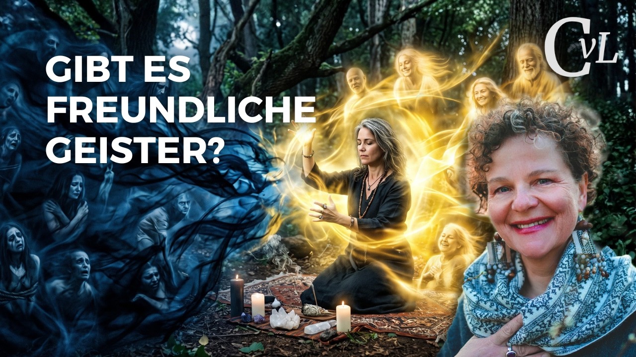Barbara Luzi und Cornelius, mit der Frage, gibt es auch freundliche Geister?