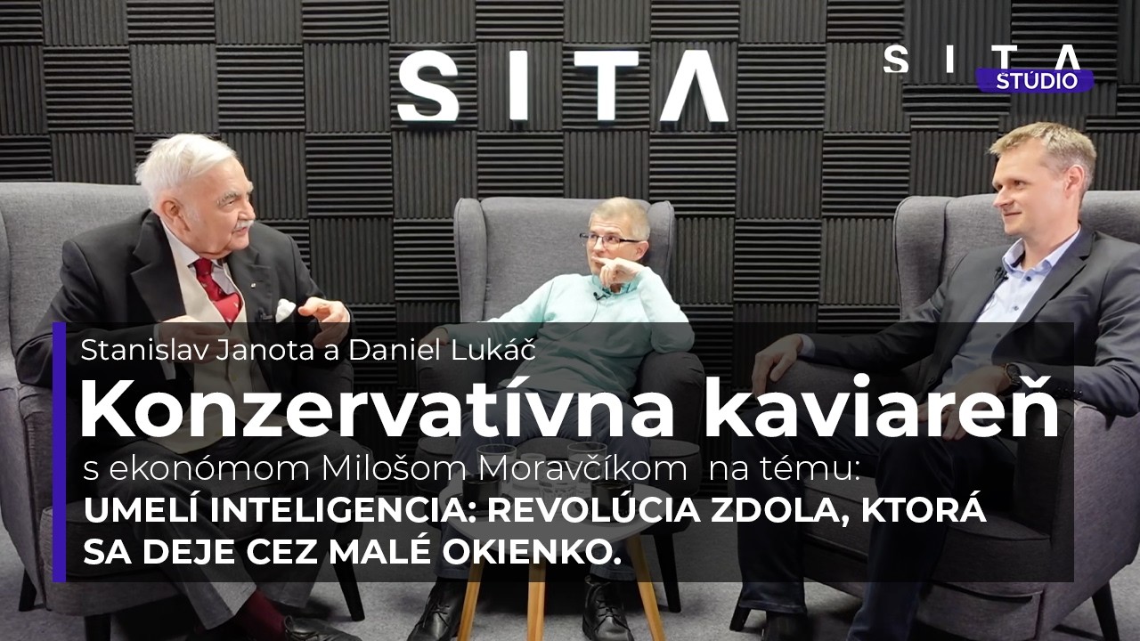 Slovensko sa bojí AI. Máme sa báť straty práce alebo straty pravdy? | Konzervatívna kaviareň