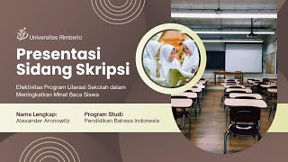 Template PPT Sidang Skripsi Morph Aesthetic