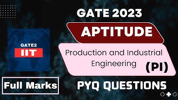GATE PI 2023: Aptitude Question | #gate2024 #gate #iit #aptitude #maths #exam #college #mathematics