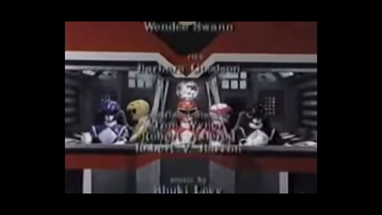 Mighty Morphin Power Rangers Season 1 End Credits - YouTube