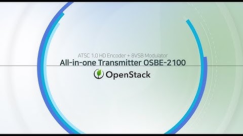 OSBE-2100 ATSC 1.0 Encoder + 8VSB Modulator All-in-One Broadcasting Transmitter