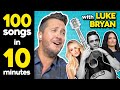 Country Star Luke Bryan Tries To Keep Singing Country Songs Challenge