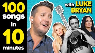 Country Star Luke Bryan Tries To Keep Singing Country Songs Challenge