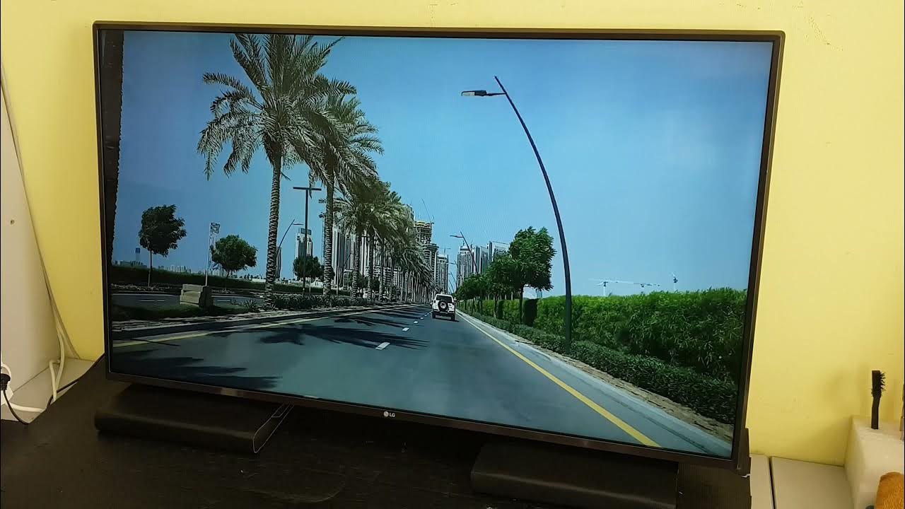 Телевизор 49 дюймов LG 49LJ622V в хорошем состоянии - YouTube