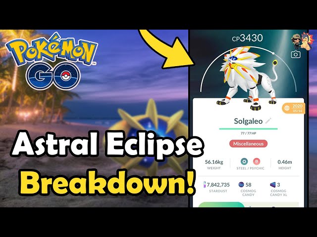 Eles chegaram! Em qual devo evoluir, LUNALA ou SOLGALEO no #pokemongo 