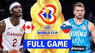 QUARTER-FINALS: Canada v Slovenia | Full Basketball Game