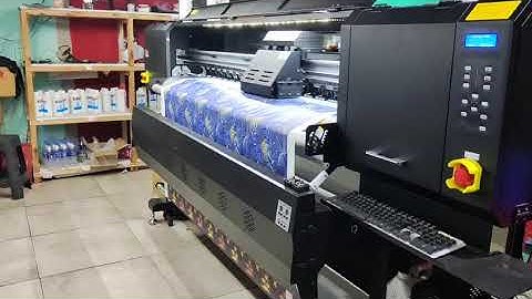 the 3 head sublimation printer 6 feet printing width, WORKING DISPLAY! sophie +86 15136217640