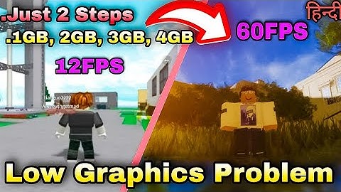 Roblox Lag Fix In Android And IPhone || 1GB, 2GB, 3GB, 4GB Phone Lag Fix