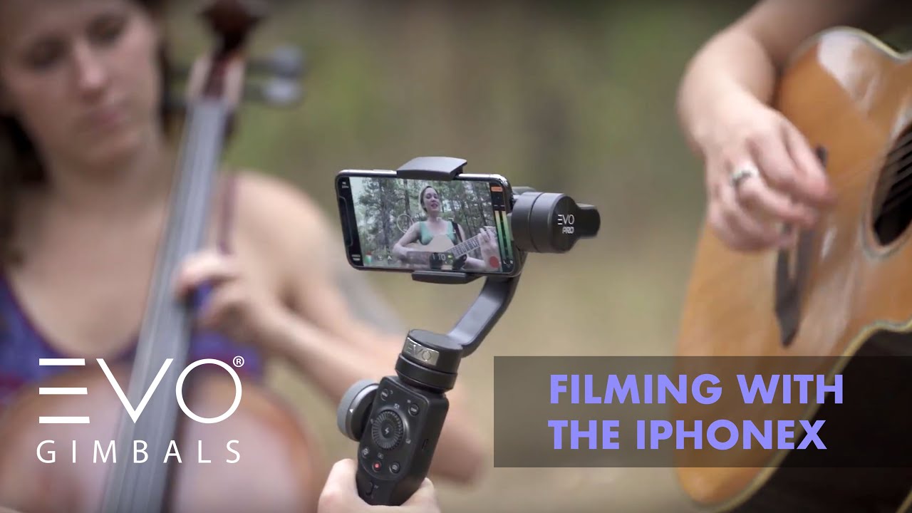 Filming With The iPhone X | EVO PRO Gimbal for Smartphones