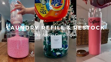 Laundry Refill & Restock ASMR | The Apollo Compilation