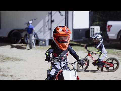 Dad vs Son Motocross Race