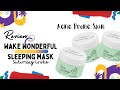 REVIEW WAKE WONDERFUL SLEEPING MASK SATURDAY LOOKS