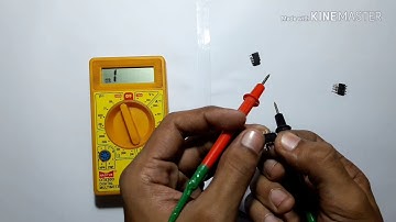 How to check NE555 in multimeter // NE555 project // NE555 IC Checking // NE555 Timer IC
