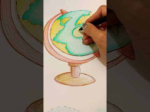 باز با شاگرد کوچولوم روزنامه دیواری درست کردم معرفی اقیانوس های دنیا و عناصر برخی از سنگهای آن