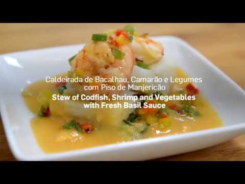 RECEITA CALDEIRADA DE BACALHAU, CAMARÃO E LEGUMES / CODFISH, SHRIMP AND VEGETABLES STEW RECIPE