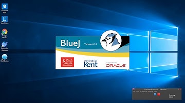 BlueJ Windows Installation & First Application