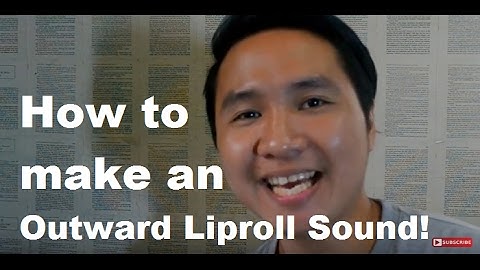 How to make an Outward Liproll Sound - 1 MINUTE BEATBOX LESSON