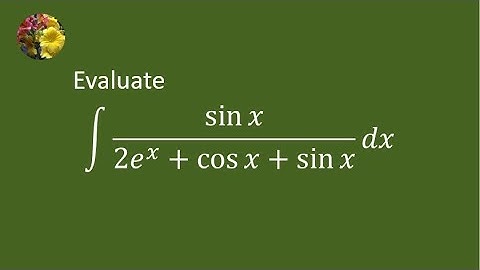 2023 MIT Integration Bee, qualifying test question # 18