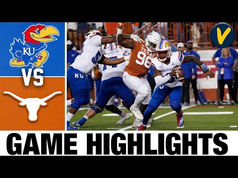 Kansas vs Texas | College Football Highlights