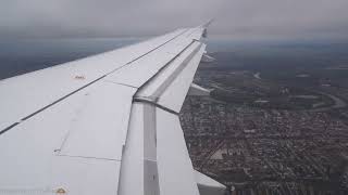 [FLIGHT LANDING] Lufthansa A319 - Cloudy Landing into Frankfurt Am Main Airport