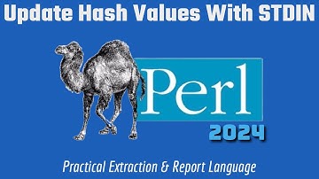 Perl Programming: Update Hash Values: STDIN 2024