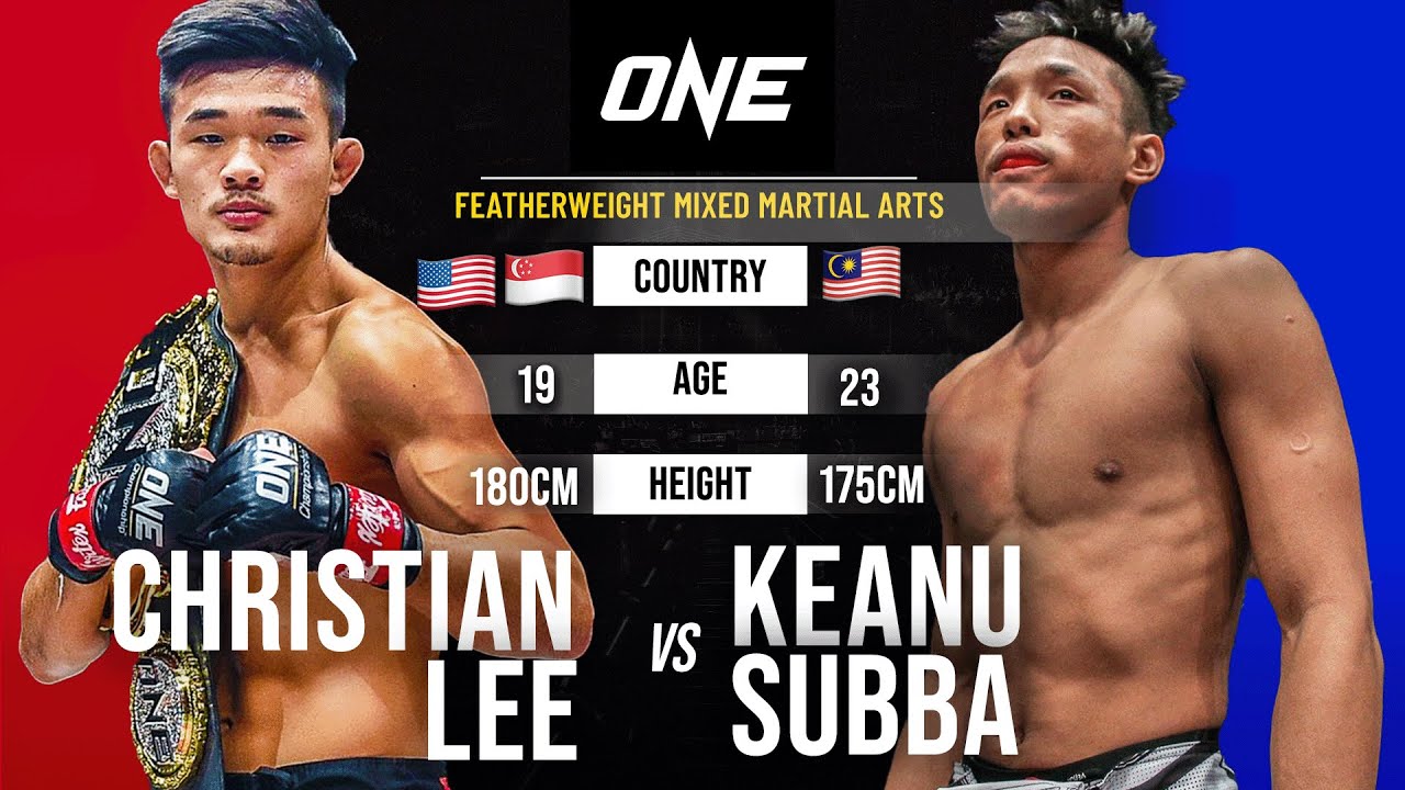 Christian Lee vs. Keanu Subba | From The Archives - YouTube