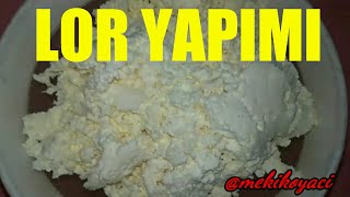 Çi̇ğ Süt İle Lor Peyni̇ri̇ Nasil Yapilir Çökelek Nasil Yapilir Süt