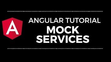 Angular Mock Services For Data Driven Applications