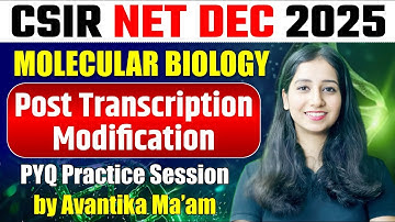 CSIR NET Unit 3 Molecular  Biology Practice Session  I CSIR NET Dec 2025 II Bansal Biology I