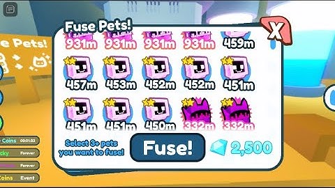 What happens when you fuse 3 Dark matter Happy computer | Pet Simulator X