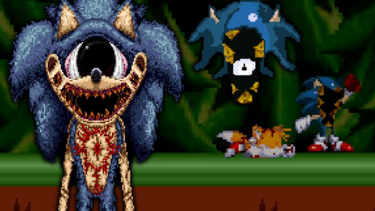 SONIC.EYX - SONIC THE HEDGEHOG EDITABLE ROM (Best new Sonic.EXE Horror  game?!) 