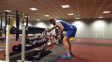 DB Single Arm Row Lukasz Lojas