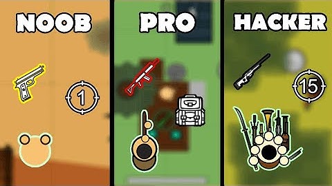 Noob vs Pro vs Hacker | Surviv.io