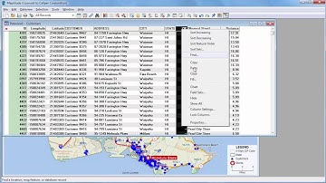 Maptitude 2016 map tagging, tagging map data, map overlay