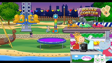 Hippo supermarketing kids stories.(supermarket shopping games)FUN IN HINDI