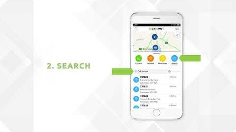 Using the MiPermit App in car parks
