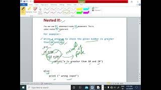 PYTHON TUTORIAL LECTURE - 22// NESTED  IF EXPLANATION &CODEING IN PYTHON(@EnhanceCodeLearning