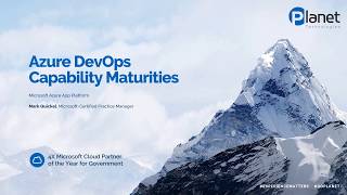 Details Azure Application Platform - DevOps Capability Maturities Guide