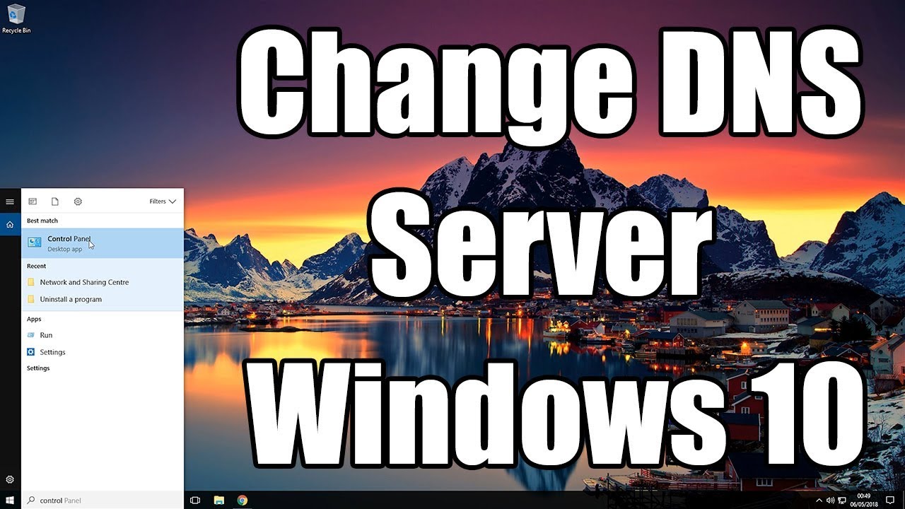 How To Change Dns Server In Windows 10