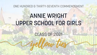 Annie Wright Schools, Upper School for Girls Graduation