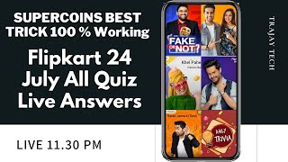 LIVE FLIPKART ALL QUIZ ANSWERS | FASTEST ANSWERS 24 JULY 2021 | Sirf Ek Minute Answers screenshot 4