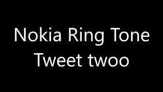 Nokia ringtone - Tweet twoo