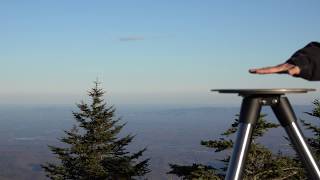 FLAT EARTH DESTROYED visual proof from Mt Mitchell