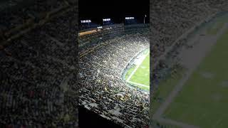 Lambeau field view at the roof top!