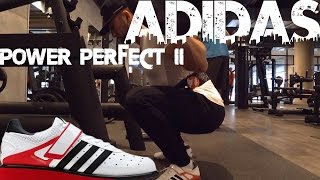 hígado Escudriñar Restricción ADIDAS POWER PERFECT 2 REVIEW | POWERLIFTING SCHUHE - YouTube