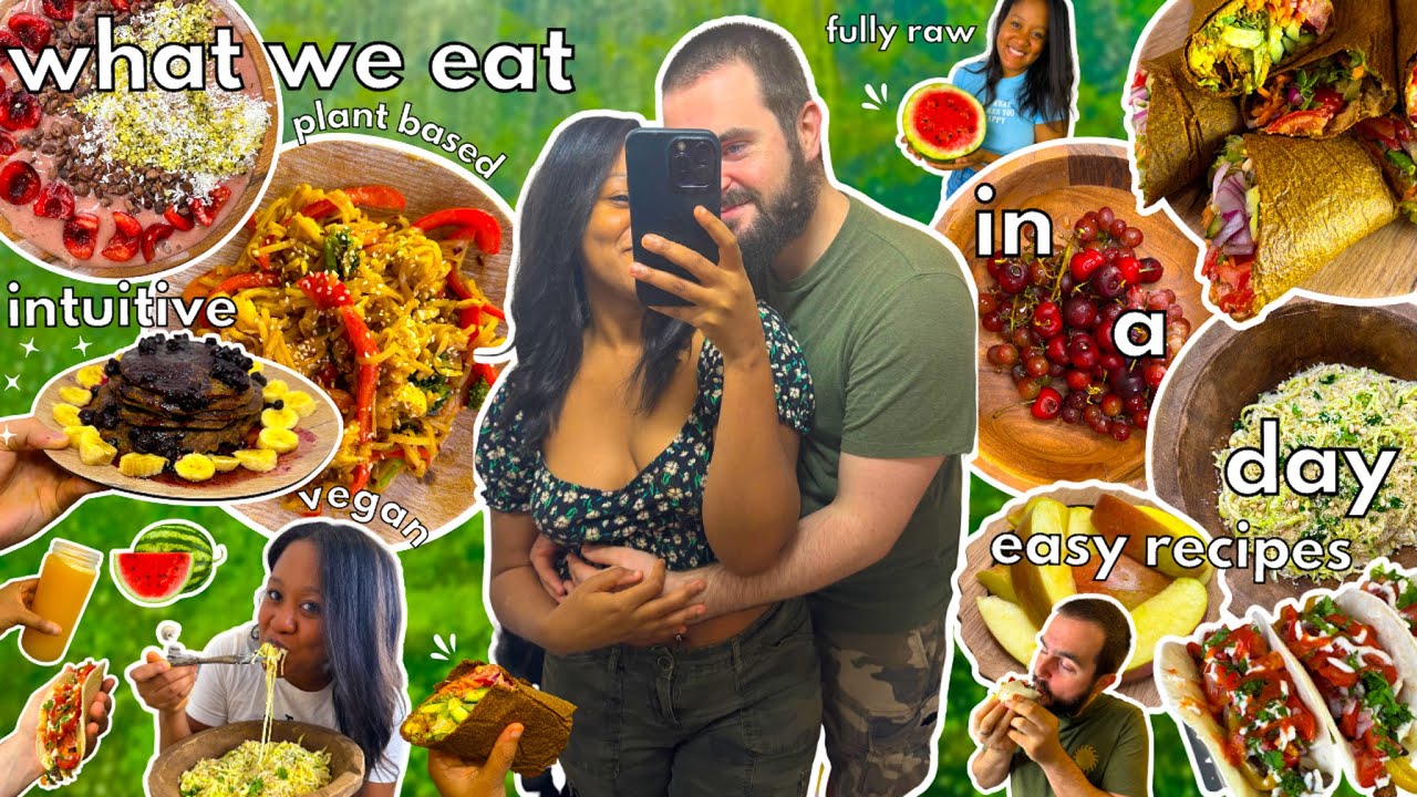 ЧТО МЫ ЕДИМ ЗА ДЕНЬ 🍉 ПРОСТЫЕ СЫРОЕДЧЕСКИЕ, ВЕГАНСКИЕ И РАСТИТЕЛЬНЫЕ БЛЮДА 🍒🌮🥞🍇🌱🍎