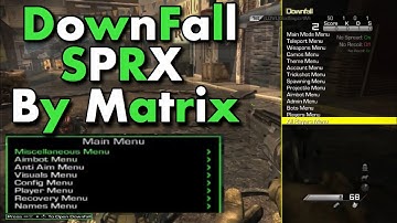 [PS3/Ghost/1.16] Downfall (Pre-Game, Non-Host,Host)By Matrix SPRX Mod Menu