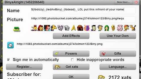 Xat Glitch How To Add A Space In Your Name!